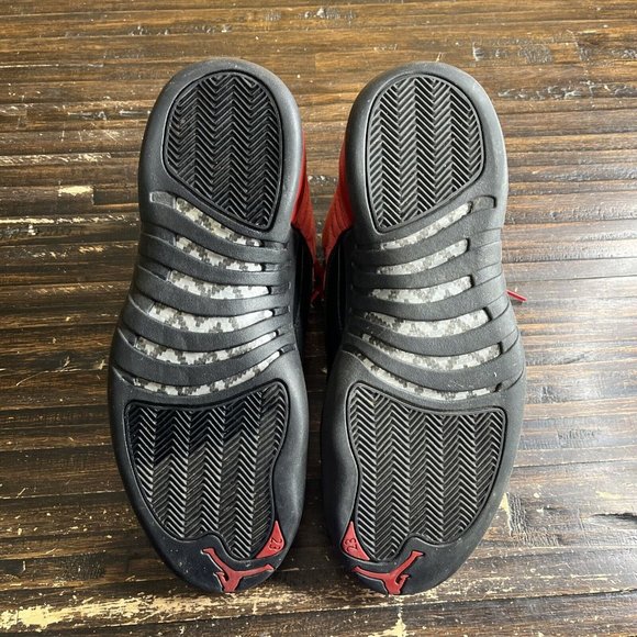 Nike Air Jordan 12 Retro "Reverse Flu Game" Red CT8013-602 Size 12 - Picture 6 of 7